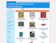 Tablet Screenshot of inhomedecoratingservices.com